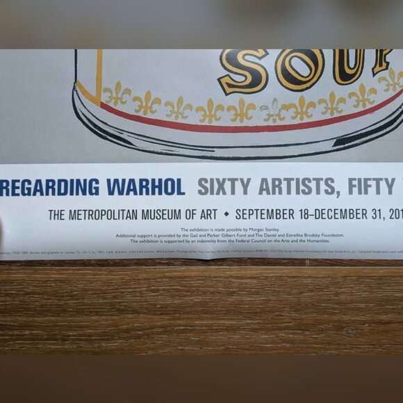 Regarding Warhol: Sixty Artists, Fifty Years Met Museum Exhibition Poster 2012 - Picture 3 of 5